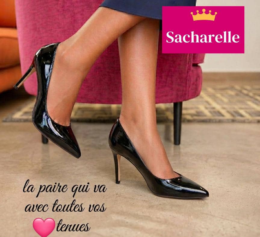 Escarpins Noirs Vernis Christina 10cm - Élégance et Confort